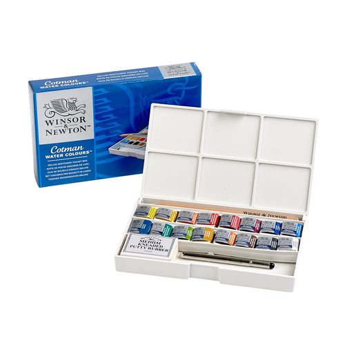 Image of Winsor & Newton Cotman Deluxe Sketchers' Pocket Box