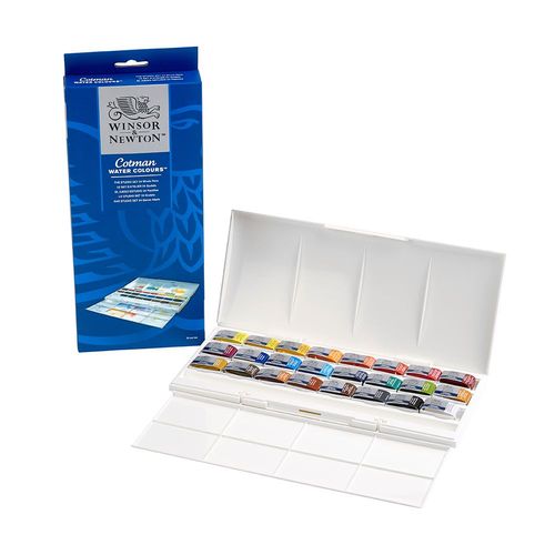 Image of Winsor & Newton Cotman Studio 24 Whole Pan Set