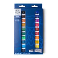 Winsor & Newton Cotman Watercolour Paint 20 x 5ml Tube Set