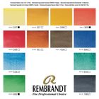 Thumbnail 4 of Rembrandt Watercolour 12 Half Pan Metal Tin set