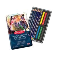 Derwent Watercolour Collection Tin of 12