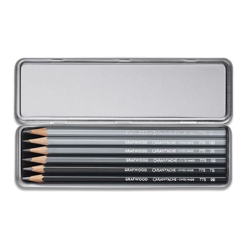 Image of Caran d'Ache Graphite Line Tin Set