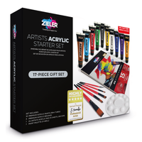 Zieler Acrylic Paint Starter Set