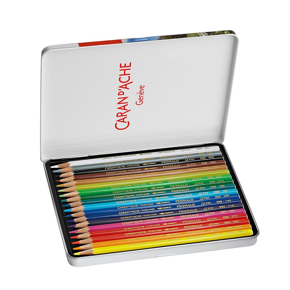 Caran d'Ache Prismalo Watercolour Pencils | Bromleys Art Supplies