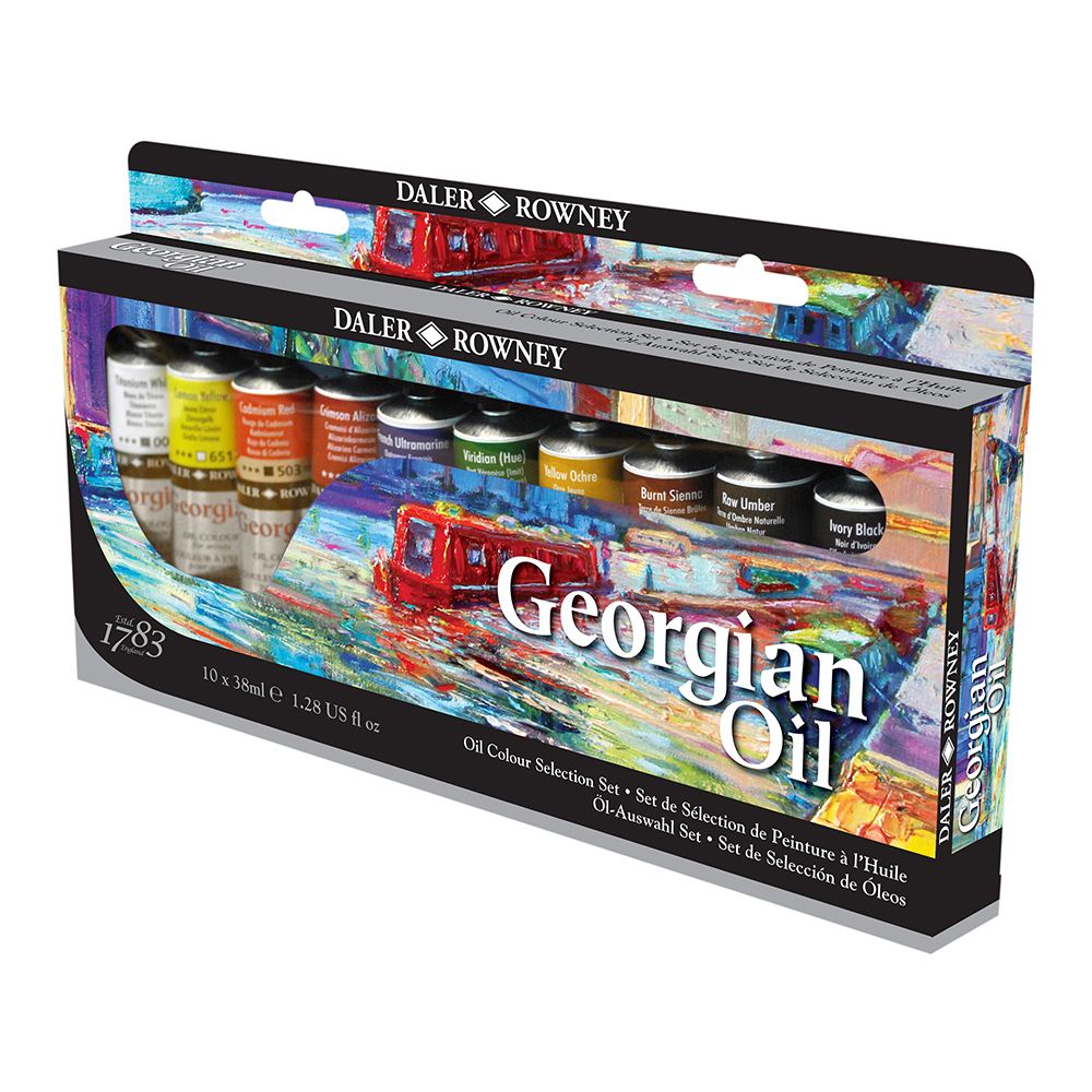 thumbnail image 2 of Georgian Oil Colour Oljemaling 38 Ml Primary Yellow 627 | Panduro 2 of 13