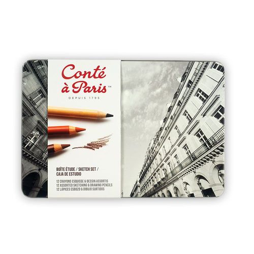 Conti Drawing Set Conte Sketch Set | Bromleys Art Supplies