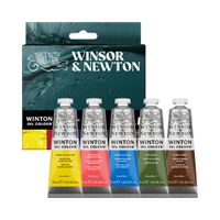 Winsor & Newton Winton Oil Colour Botanic Set 5 x 37ml