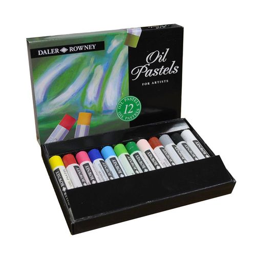 Image of Daler Rowney Artists Oil Pastels Set of 12