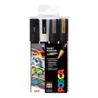 Thumbnail 1 of Uni POSCA PC-5M Paint Markers Set of 4 Mono Colours