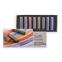 Daler Rowney Artist' Soft Pastels Set of 8 Warm Colours