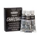 Thumbnail 1 of Schmincke Liquid Charcoal Trio Set 3 x 5ml