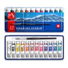 Thumbnail 1 of Caran d'Ache Studio Gouache 12 Colour Paint Set