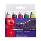 Thumbnail 3 of Caran d'Ache Studio Gouache 5 Primary Colour Paint Set