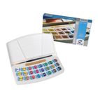 Thumbnail 2 of Royal Talens Van Gogh Watercolour 24 Half Pan Paint Set