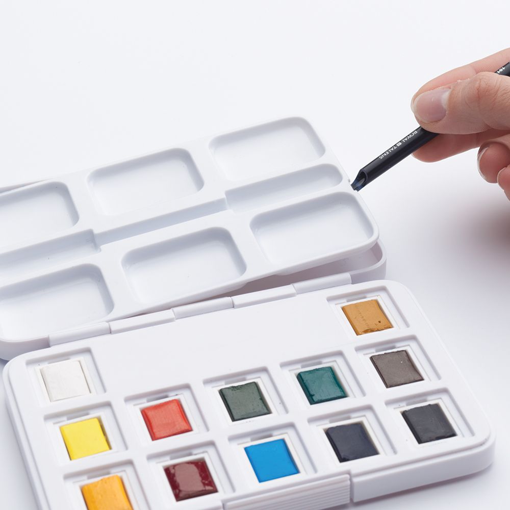 Van Gogh aquarelverf pocketbox 12 napjes - Vibrant colours