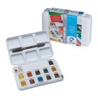 Thumbnail 1 of Royal Talens Van Gogh Watercolour Paint 12 Half Pan Pocket Box