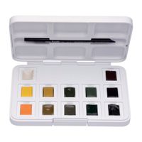 Royal Talens Van Gogh Watercolour Paint Shades of Nature Pocket Box