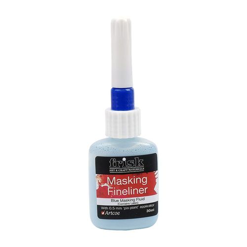 Image of Frisk Blue Masking Fluid Fineliner 30ml