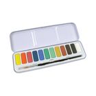 Thumbnail 2 of Derwent Academy Watercolour 12 Pan Tin Set