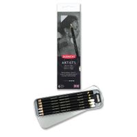 Derwent Artists Pencils Black & White 6 tin