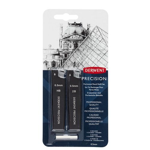 Image of Derwent Precision Lead and Eraser Refills