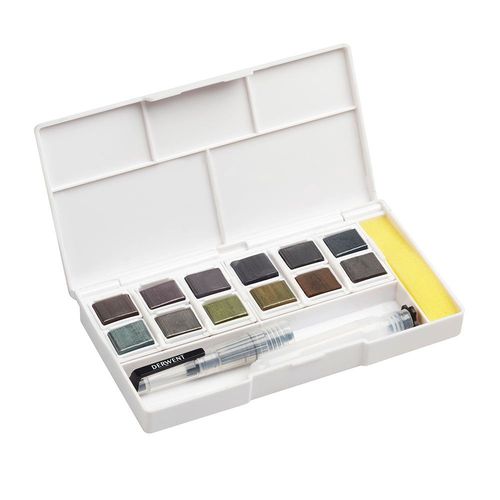 Image of Derwent Graphitint Travel Paint Pan Set