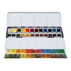 Thumbnail 3 of Daniel Smith 24 Colour Half Pan Watercolour Metal Tin Set