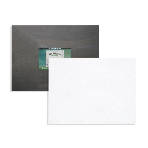 Daler-Rowney The Langton Prestige - Blocco di carta pressato a freddo per acquerelli e guazzo, 300