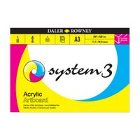 Daler Rowney System 3 Acrylic Artboard Pad