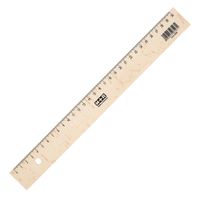 M&R Natural Beechwood Ruler