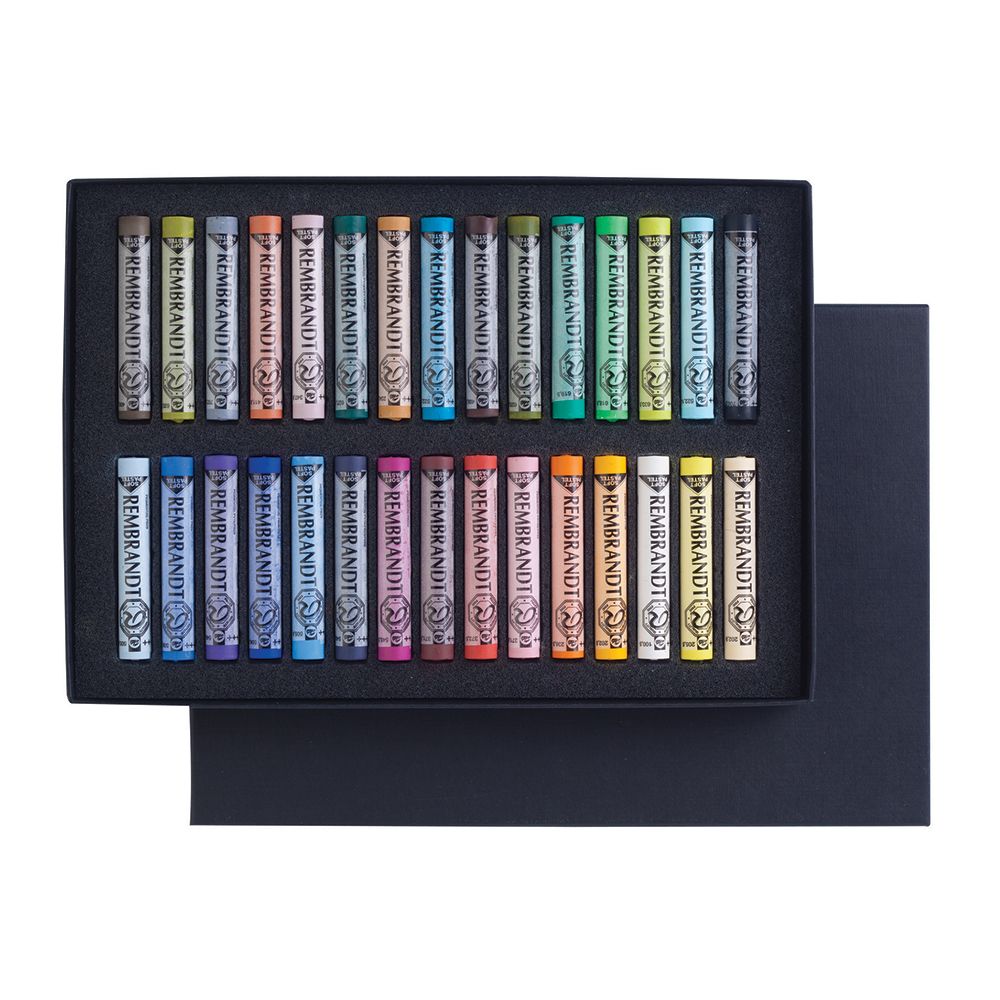 Rembrandt Soft Pastels - Basic Landscape Set (30 Whole Pastels