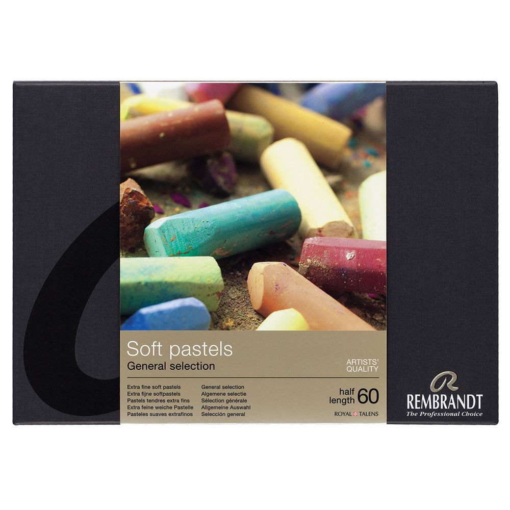 Rembrandt Soft Pastels - Deluxe set (60 half pastels) | Bromleys