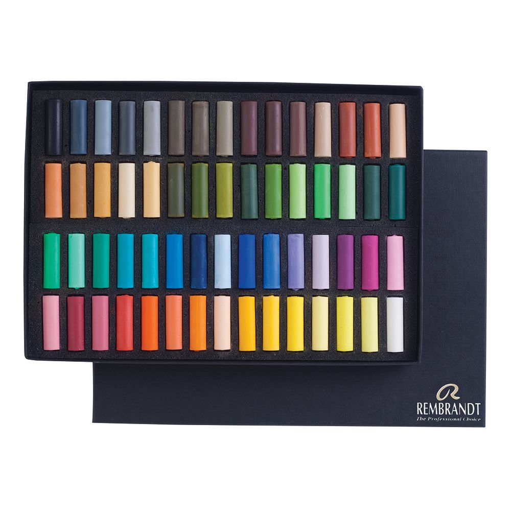 Rembrandt Soft Pastels - Deluxe set (60 half pastels) | Bromleys