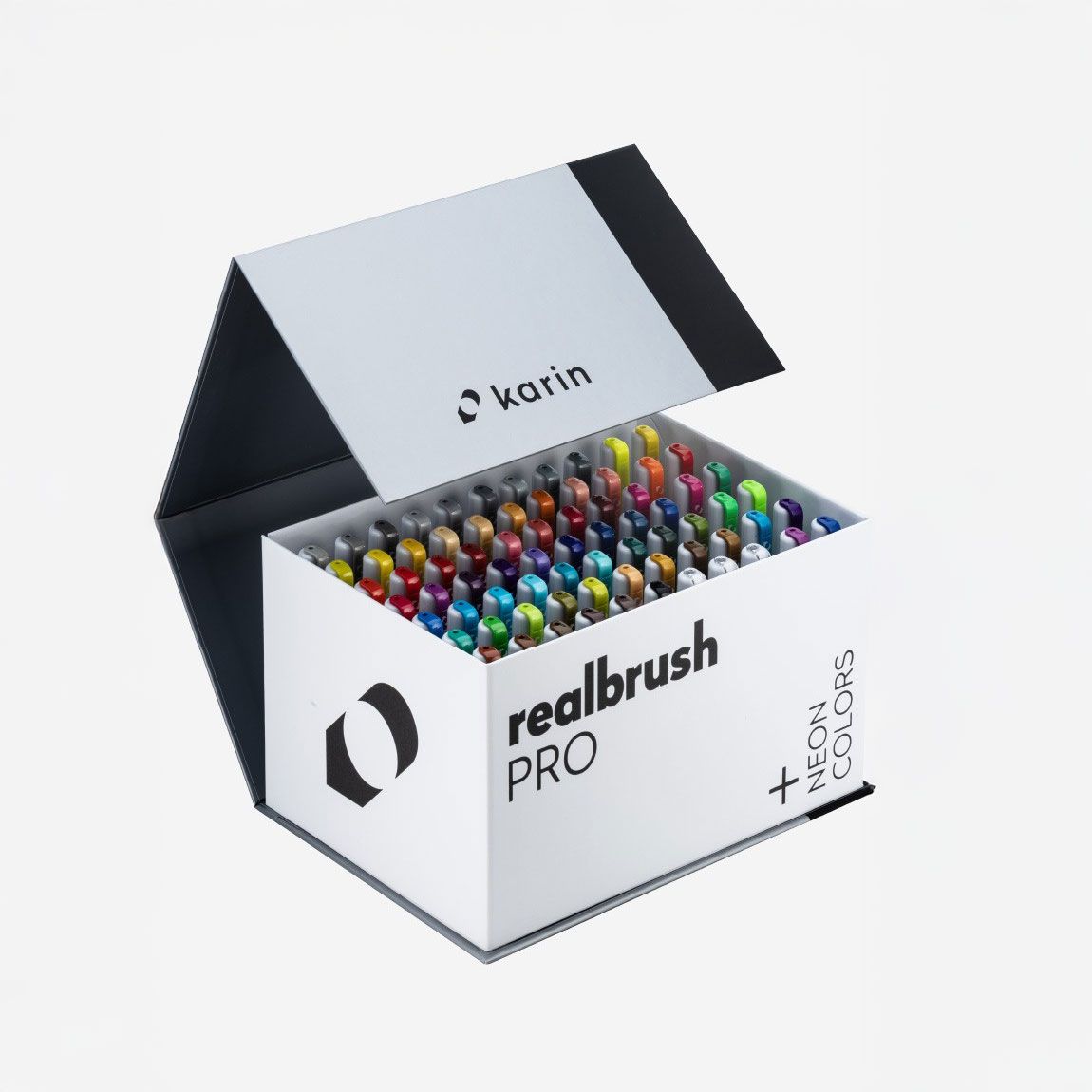 Karin Realbrush PRO Mega Box 72 Colours + 3 Blenders | Bromleys