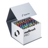 Karin Realbrush PRO Brush Pen Mega Box Set of 60 + 3 Blenders