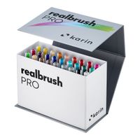 Karin Realbrush PRO Brush Pen Mini Box Set of 26 + 1 Blender