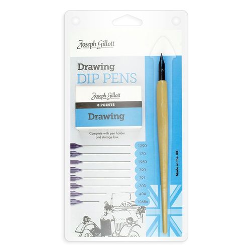 Image of Joseph Gillott Drawing Pen Set