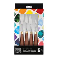 Liquitex Basics Metal Painting Knives Set of 6