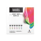 Thumbnail 2 of Liquitex Professional Heavy Body Fluorescent Acrylic Set