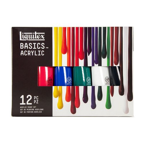 Image of Liquitex Basics Acrylic 12 x 118ml Set