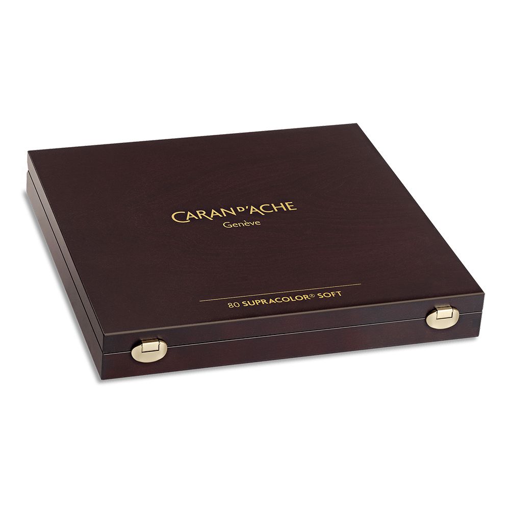 Supracolor Wooden Box Set 80 Assorted Colours | Bromleys Art Supplies