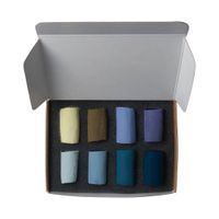 Unison Colour Soft Pastel Winter Mini Half Stick Set of 8