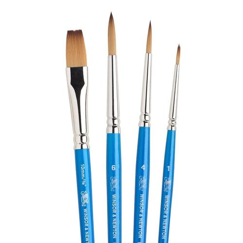 Image of Winsor & Newton Cotman Brush Wallet (4 Brushes)