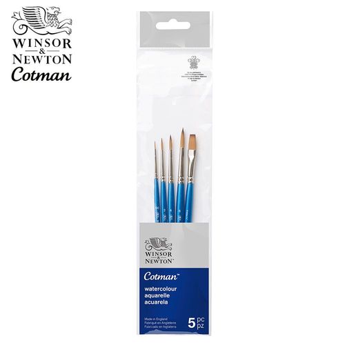 Image of Winsor & Newton Cotman Watercolour Brush Set of 5