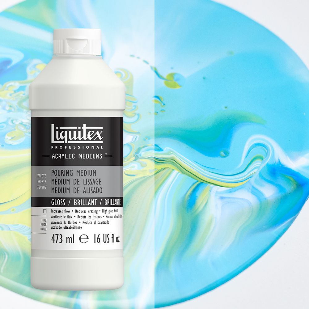 Liquitex Professional Gloss Pouring Medium | Bromleys Art Supplies