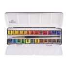 Thumbnail 1 of Rembrandt Watercolour 24 Half Pan Metal Tin Set