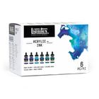 Thumbnail 1 of Liquitex Professional Acrylic Ink Aqua Colours Set 6 x 30ml