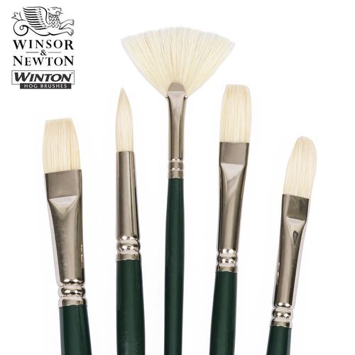 Image of Winsor & Newton Winton Hog Brush Set Wallet