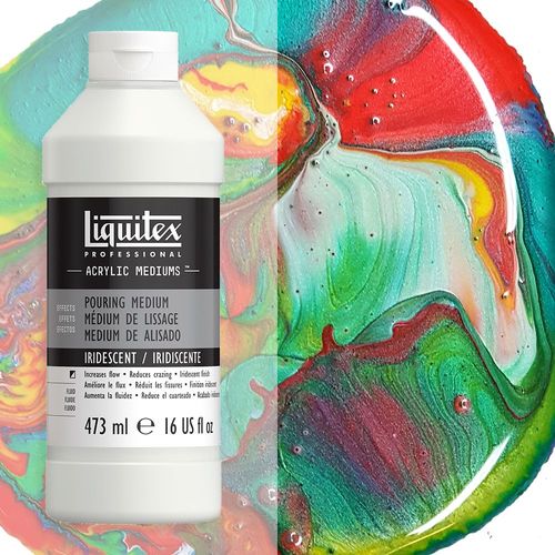 Image of Liquitex Professional Iridescent Pouring Medium