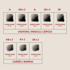 Thumbnail 5 of Conté à Paris Pierre Noire Drawing 15 Piece Set